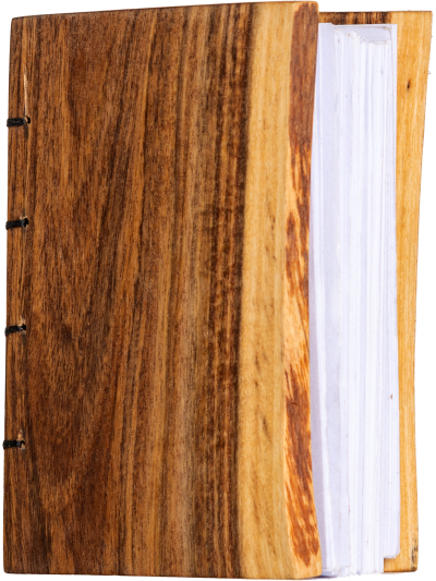 Holzbuch ohne Design A6